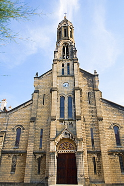Low angle view of a church, Biarritz, Basque Country, Pyrenees-Atlantiques, Aquitaine, France