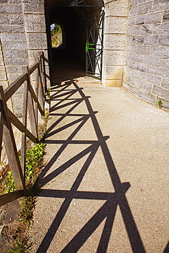 Entrance of a tunnel, Pont Yssoir, Le Mans, Sarthe, France