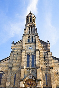 Low angle view of a church, Biarritz, Basque Country, Pyrenees-Atlantiques, Aquitaine, France