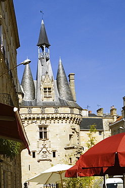 Low angle view of a building, Cailhau Gate, Vieux Bordeaux, Bordeaux, France