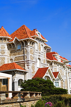 Low angle view of a building, Biarritz, Basque Country, Pyrenees-Atlantiques, Aquitaine, France