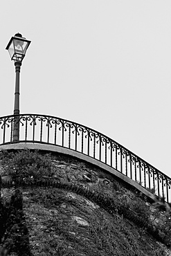 Low angle view of an observation point, Genoa, Liguria, Italy