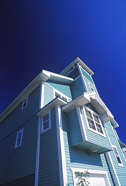 Low angle view of a house, Texas, USA