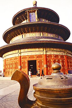 Low angle view of a monument, Temple of Heaven, Beijing, China