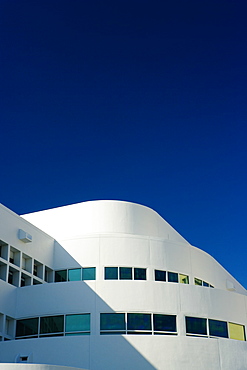 High section view of a building, Miami, Florida, USA