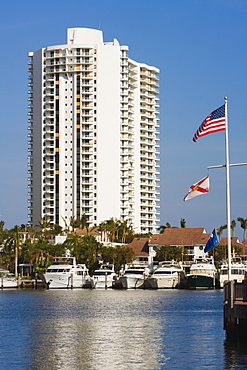 Building at the waterfront