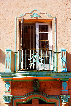 Low angle view of a balcony