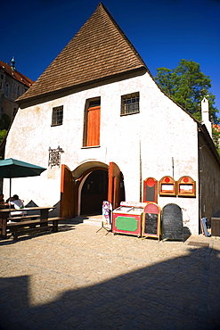 Facade of a restaurant, Czech Republic