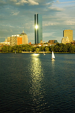 Buildings at the waterfront, Boston, Massachusetts, USA