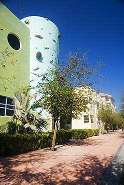 Low angle view of a building, Miami, Florida, USA