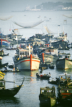 Fishing fleet, Danang, Vietnam