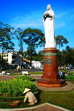 Virgin Mary statue, Ho Chi Minh City (formerly Saigon) Vietnam