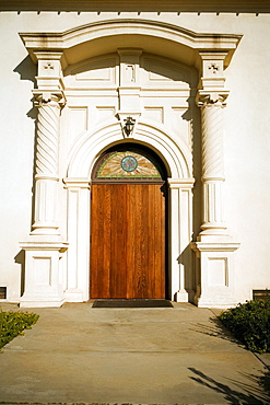 Facade of the Church of the Immaculate Conception, San Diego, California, USA