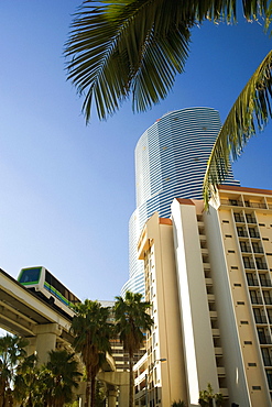 Low angle view of a building, Miami, Florida, USA