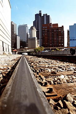 Panoramic view of the city, Chicago, Illinois, USA