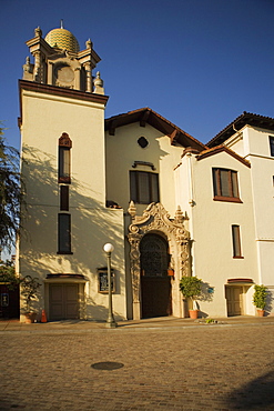 Facade of a building, Mexican Culture Institute, Los Angeles, California, USA