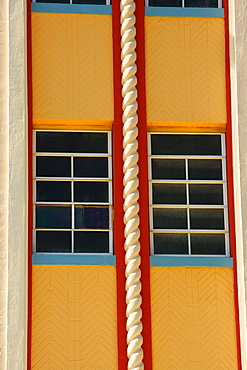 Close-up of windows on a building