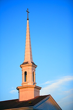 Low angle view of a church, Miami, Florida, USA