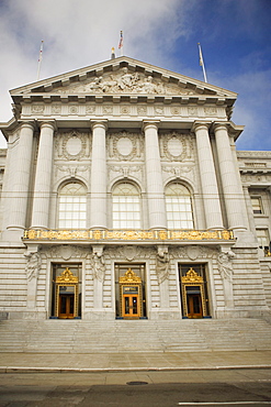 City Hall at the civic center, San Francisco, California, USA