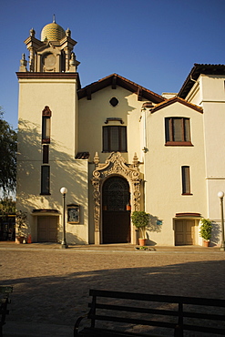 Facade of a building, Mexican Culture Institute, Los Angeles, California, USA