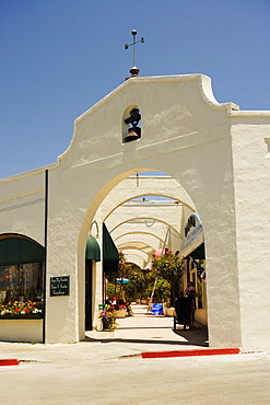 Bell above an arched walkway