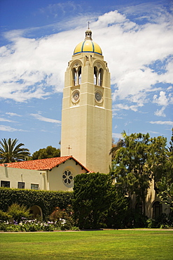 Facade of a school, Bishop's School, La Jolla, San Diego, California, USA