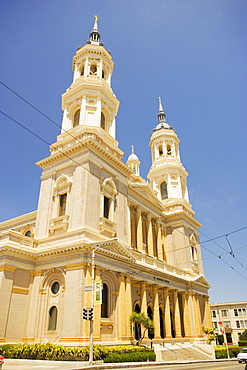 Low angle view of a church, St. Ignatius Church, San Francisco, California