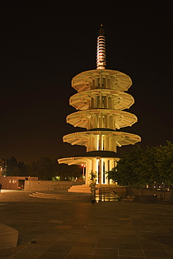 Low angle view of tower, California, USA