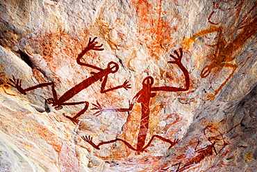 Aboriginal pictograph, Kakadu National Park, Arnhem Land, Australia, Kakadu National Park, Arnhem Land, Australia