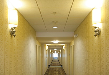 Hotel Corridor, Richmond, Virginia, United States of America