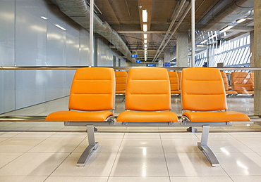 Seating at Airport, Bangkok Thailand