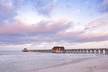 Naples Pier at Dawn, Naples, Florida, United States of America