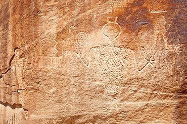 Native American Petroglyphs, Dinosaur, Colorado, United States of America