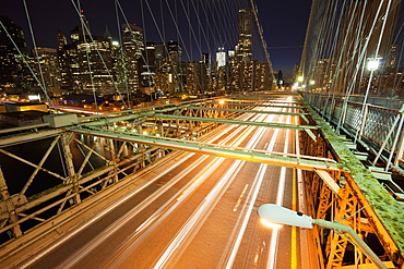 Bridge Leading to New York City, New York, New York, United States of America