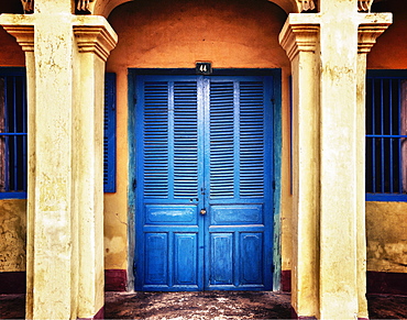 Front Doors of a Home, Hoi An, An Giang, Vietnam