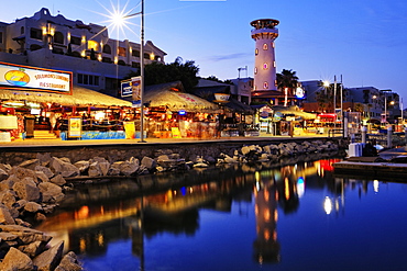 Waterfront Town, Baja California, Mexico