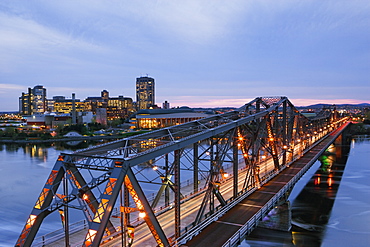 Bridge to City, Ottawa, Ontario, Canada