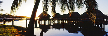 Over the Water Rooms at Resort, Moorea, Tahiti, French Polynesia