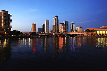 Tampa Skyline, Tampa, Florida, USA