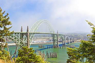 Yaquina Bay Bridge, Newport, Oregon, United States, Newport, Oregon, USA