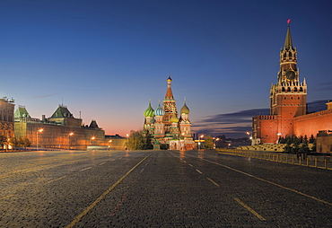 Kremlin, Saint Basil's Cathedral, and Red Square, Moscow, Russia, Moscow, Russia