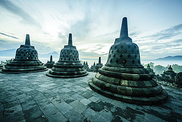 Monuments in Borobudur, Jawa Tengah, Indonesia, Borobudur, Jawa Tengah, Republic of Indonesia