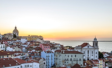 Aerial view of Lisbon cityscape, Lisbon, Portugal, Lisbon, Portugal