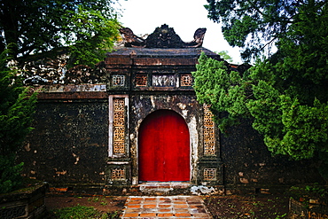 Tu Duc's tomb, also known as the Summer Palace, in Hue, Vietnam