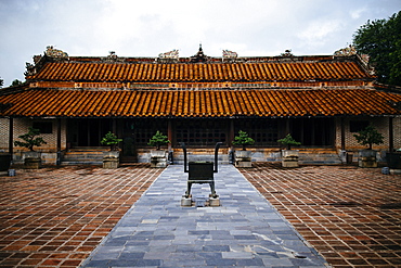 Tu Duc's tomb, also known as the Summer Palace, in Hue, Vietnam