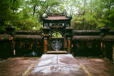 Tu Duc's tomb, also known as the Summer Palace, in Hue, Vietnam