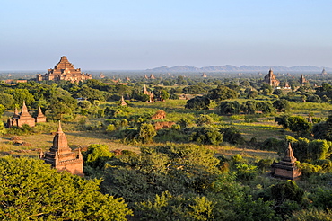 landscape with temples, Bagan, Myanmar