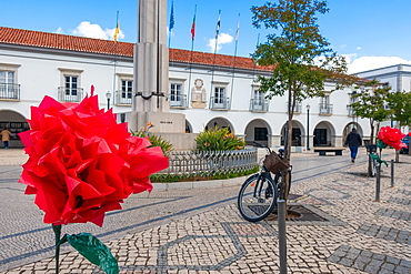 War Memorial in Republic Square, Tavira