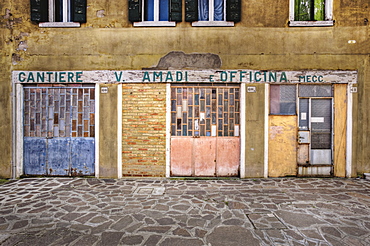 Building exterior, shutters and windows