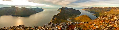 Scenic views on the Lofoten Islands, Norway